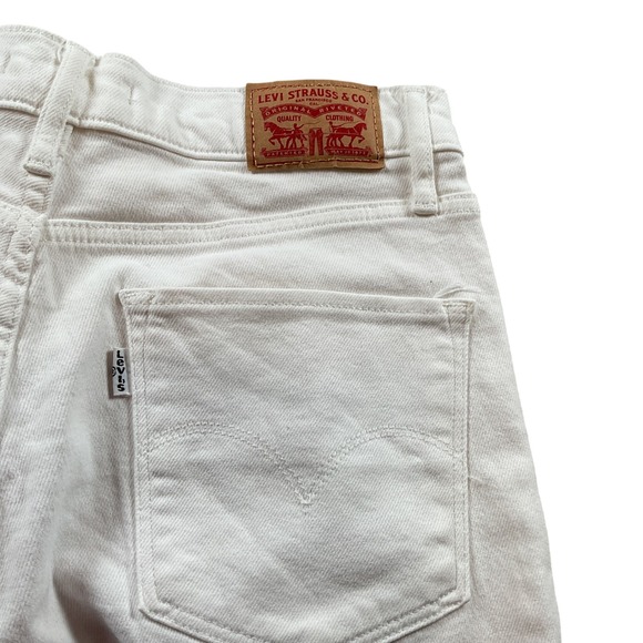 Levi's 311 Shaping Skinny Jeans Women's White Denim Comfort Stretch Casual - Picture 4 of 6